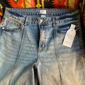 Time and Tru Women's High Rise Light Blue Jeans